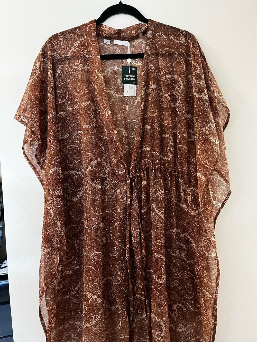 Only | NWT Patterned Beach Coverup
